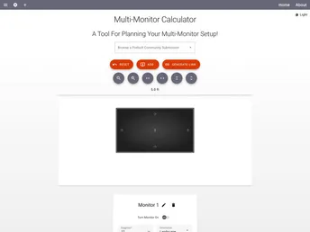 Multi Monitor_calculator screenshot